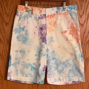 Tye Dye Shorts 100% Cotton Size 36